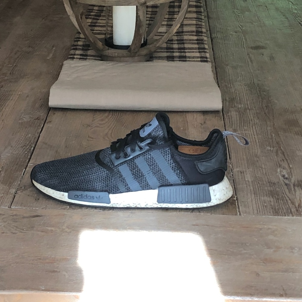 Adidas NMD_R1 "Carbon" Sz 13